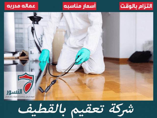 شركة تعقيم بالقطيف